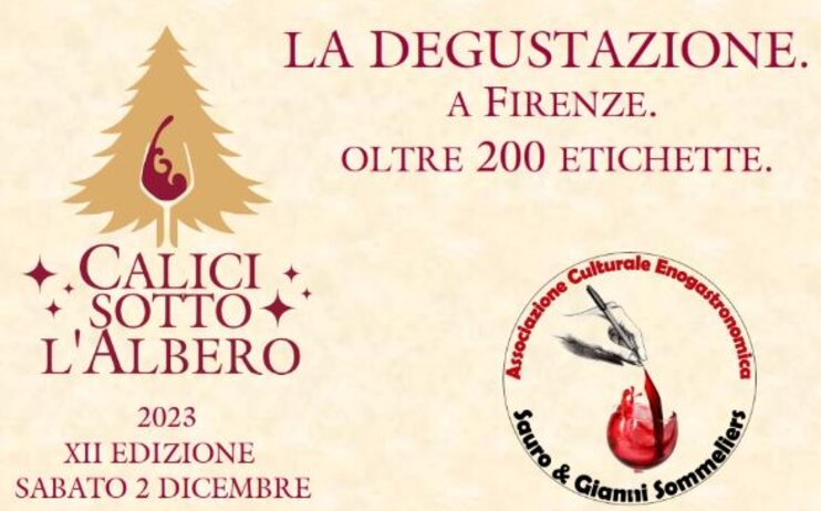 2 Dicembre 2023 . Calici sotto l'albero : degustazione vini