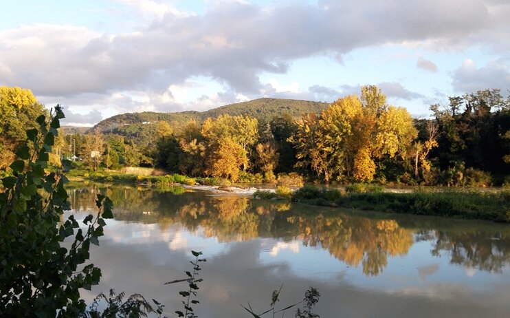 Trekking lungo l'Arno e ... ristorante